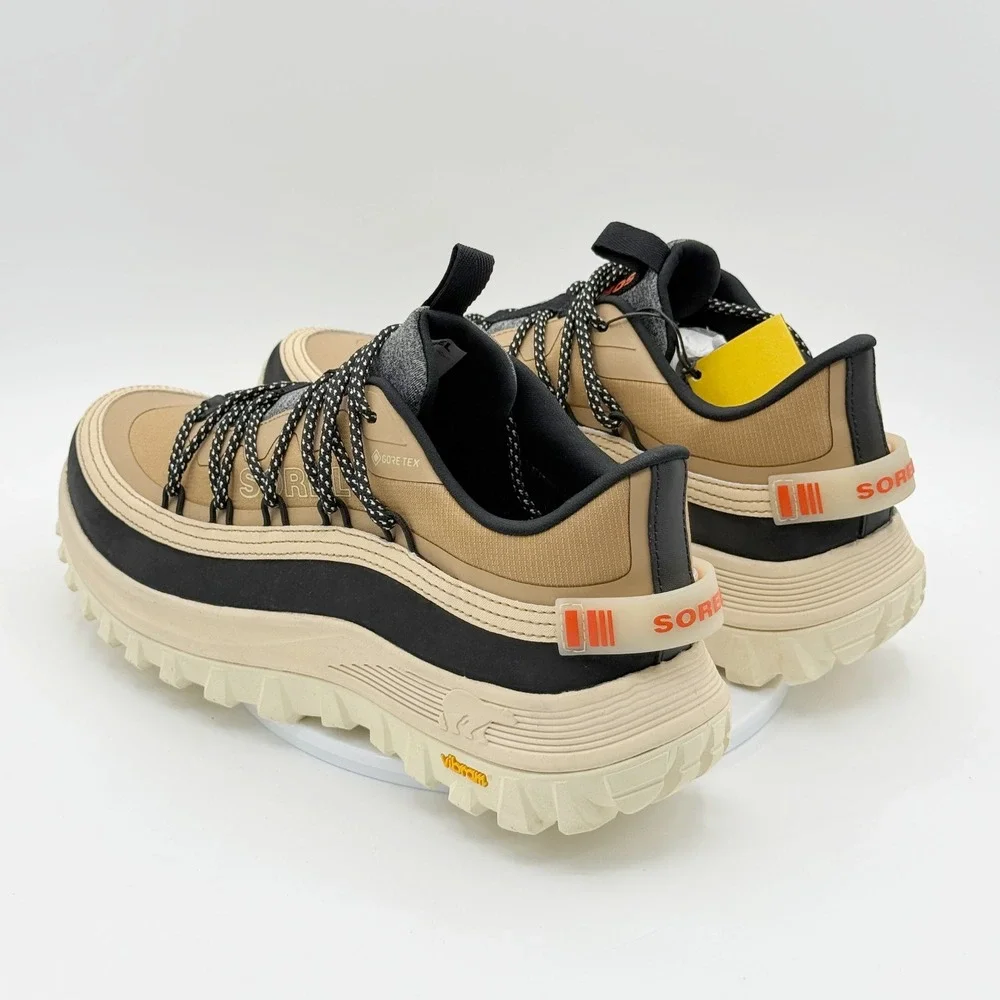 Sorel Callsign Horizon GTX Low Shoes Size 11 Mens Buff / Beige Waterproof NEW